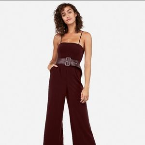 EXPRESS X NEGIN MIRSALEHI • Wide Leg Jumpsuit